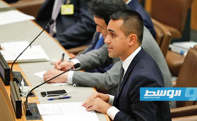 دي مايو يطلع مجلس النواب الإيطالي على نتائج زيارته إلى ليبيا