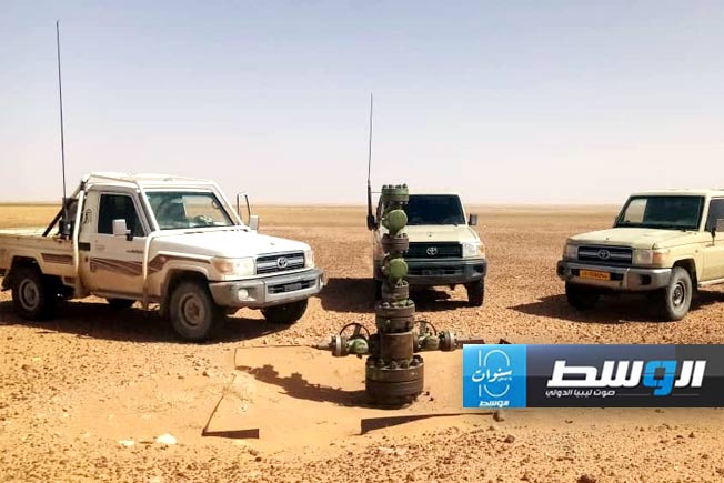 «حرس المنشآت»: تسيير دوريات باتجاه خطوط نقل النفط إلى حقل الوفاء