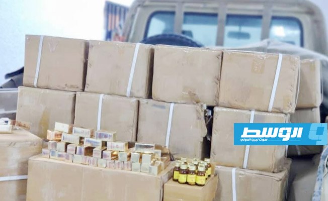 ضبط 1.18 مليون قرص مخدر على الحدود مع تونس والجزائر