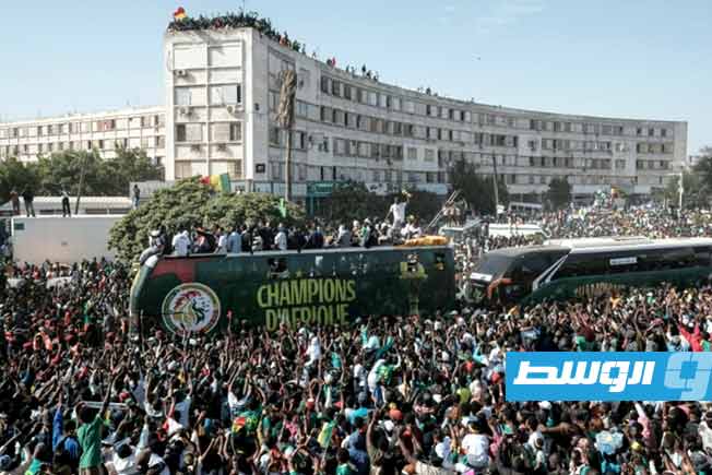 شاهد.. استقبال تاريخي لـ«أسود التيرانغا» بعد التتويج بكأس الأمم الأفريقية