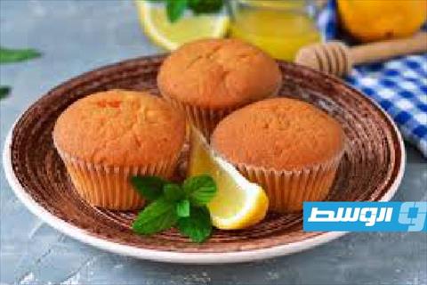 كب كيك برتقال وزبدة
