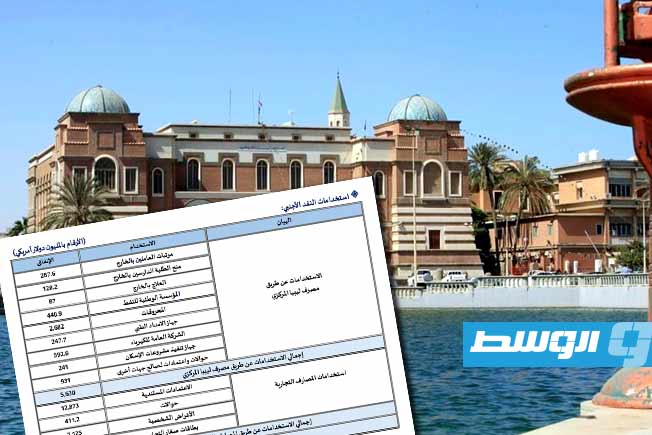 «المصرف المركزي»: 6.7 مليار دولار عجز النقد الأجنبي خلال 10 أشهر