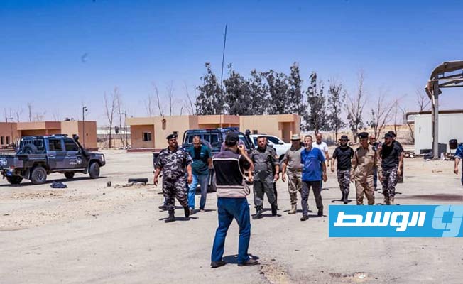 «الكتيبة 166» تؤمن موقع السدادة للنهر الصناعي