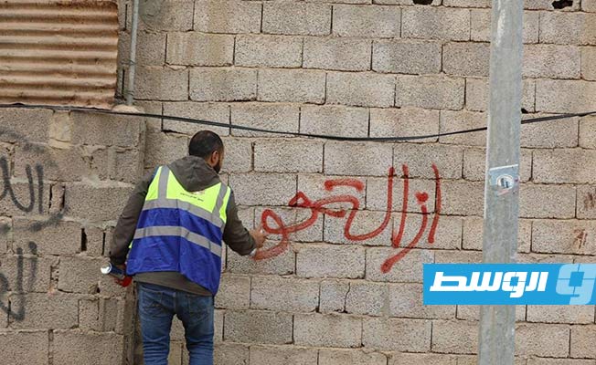 إنذارات نهائية لإزالة العشوائيات من منطقة الكيش في بنغازي