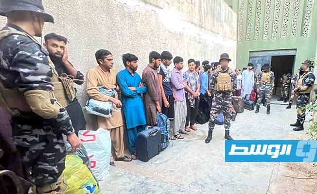 ضبط 27 مهاجرا بمنطقة الجحاوات في الخمس