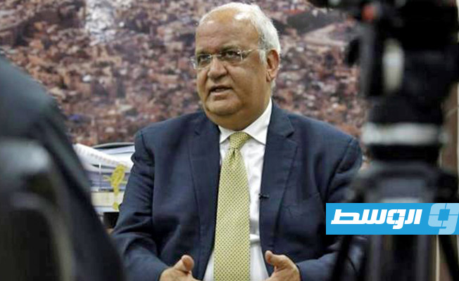 عريقات: اتفاق التطبيع الإسرائيلي - الإماراتي «يقتل» حل الدولتين
