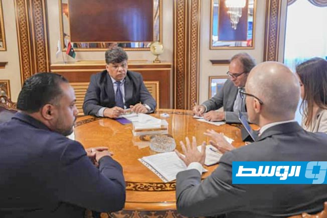الصور يبحث مع السفير الأوروبي التعاون في مجال العدالة وتبادل المعلومات