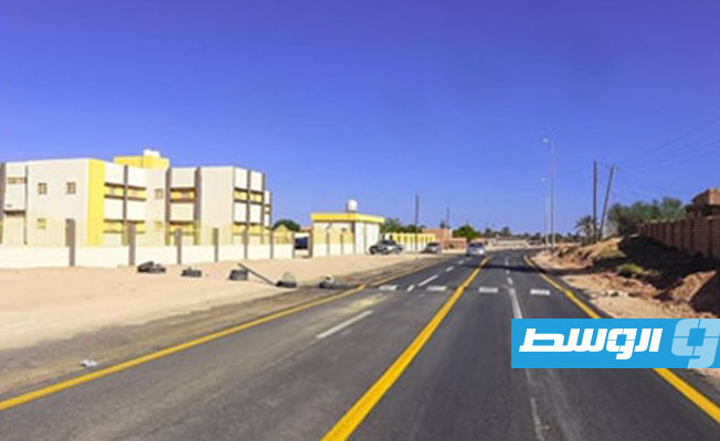 حكومة باشاغا تعلن صيانة طريق السبيخة- رقدالين