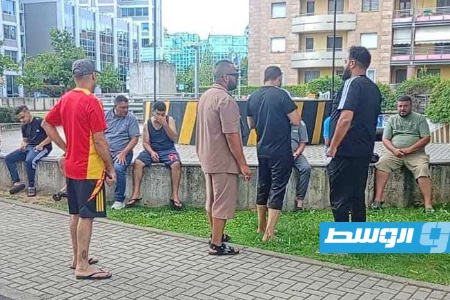 حل مشكلة تسكين أعضاء بعثة «قناة ليبيا الرياضية» في ميلانو