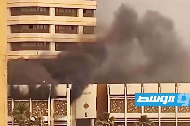 سقوط قذيفة على أحد أبراج «ذات العماد» في طرابلس (فيديو)