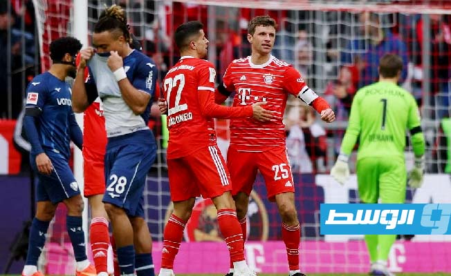 الدوري الألماني: بايرن يحقق فوزه الثالث على حساب بوخوم