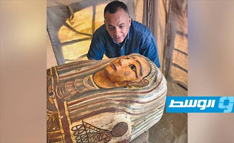 مصر تكتشف 27 تابوتا ترجع إلى أكثر من 2500 عام