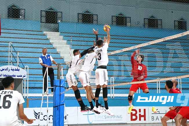 المنتخب الليبي للكرة الطائرة يختتم معسكره بتونس