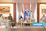 وزير الدفاع المصري يبحث مع صدام وخالد حفتر تعزيز التعاون العسكري