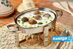 كبة باللبن على الطريقة الأصلية