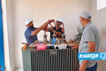 تجهيز محطة توزيع في صبراتة لإدخالها على شبكة الكهرباء