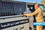 ترحيل 35 مهاجرًا تشاديًا من أجدابيا إلى الجنوب الشرقي