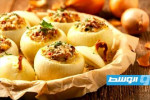 بصل بحشوة الأرز والمفروم
