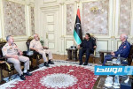 المنفي يستعرض مع أعضاء لجنة «5+5» عن المنطقة الغربية إجراءات توحيد المؤسسة العسكرية