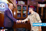 الكوني يبحث مع محمود حمزة سير العمل الأمني والعسكري