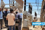 إتمام أعمال صيانة محطة كهرباء إشكدة
