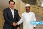صدام حفتر يبحث مع رئيس تشاد رفع مستوى التنسيق الأمني