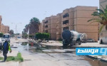 الربط العشوائي يرفع منسوب مياه الصرف بمحطة سي عبدالكريم في تاجوراء