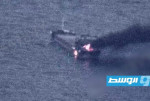 حريق وقتيل مصري في سفينة بالبحر الأسود جراء ضربة للطيران المسيّر الروسي