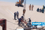 «مهمة فنية صعبة».. ربط بئر جديدة بخط نقل النفط الرئيسي في حقل النافورة