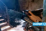 اندلاع حريق في معهد المعلمين ببني وليد