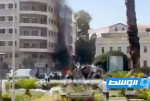 الداخلية السورية: انفجار دمشق خارج النطاق الأمني لزيارة ماكرون و18 إصابة جراء الحادث