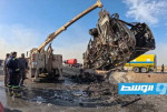 18 قتيلا و17 جريحا في اصطدام حافلة وشاحنة في جنوب العراق (فيديو)