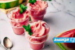 أيس كريم بطيخ بالعسل