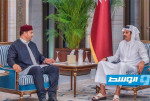 صدام حفتر يعزي أمير قطر في وفاة الشيخ حمد بن خليفة