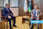 التموني يناقش مع تكالة برامج إزالة وتحديث المباني القديمة