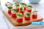 سلطة بطيخ بالجبن
