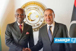 الباعور يبحث مع وزير الخارجية التوغولي تطوير العلاقات الثنائية