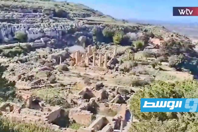 برنامج «هنا ليبيا» يسلط الضوء على تآكل التراث التاريخي بشحات