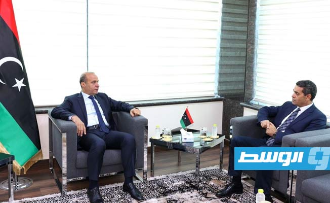 السايح يعرض على اللافي آخر الاستعدادات لإجراء الانتخابات