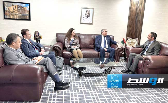 السني يلتقي مندوب سورية في الأمم المتحدة