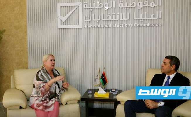 السايح يُطلع السفيرة الكندية على الاستعدادات للانتخابات
