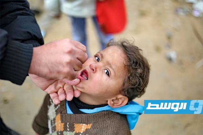 «الصحة العالمية»: حملة التطعيم ضد شلل الأطفال في غزة شملت 600 ألف طفل