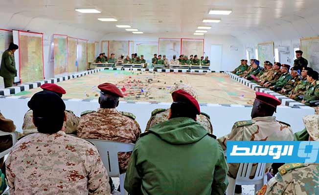 الحداد يتابع التجهيزات النهائية لإجراء التمرين التعبوي «أسد الصحراء 2023»