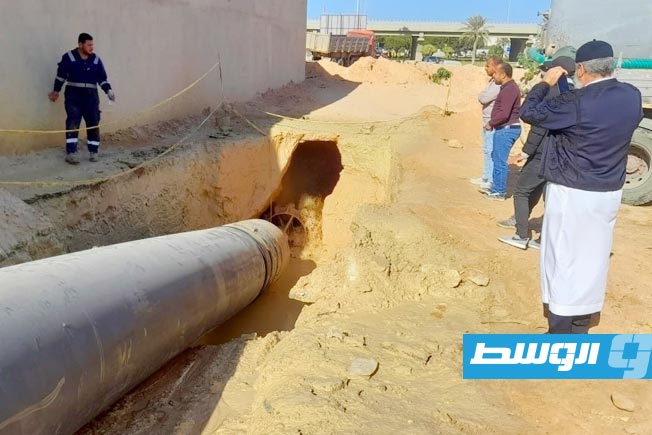 «الإسكان»: بدء أعمال سحب مواسير خط ربط قرية البوعيشي على الشبكة العامة
