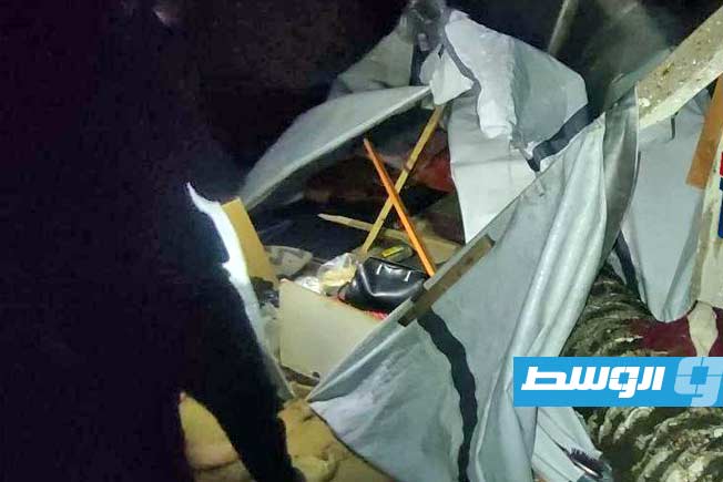 رياح قوية وأمطار غزيرة تقتلع وتغرق خيام النازحين في غزة