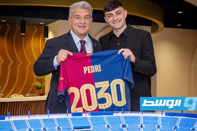 برشلونة يمدد عقد بيدري حتى 2030