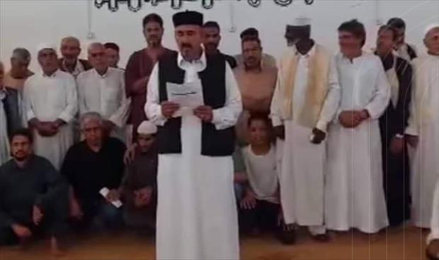 عدد من أهالي مرادة: لن نسمح بفتح الحقول النفطية المجاورة للمنطقة