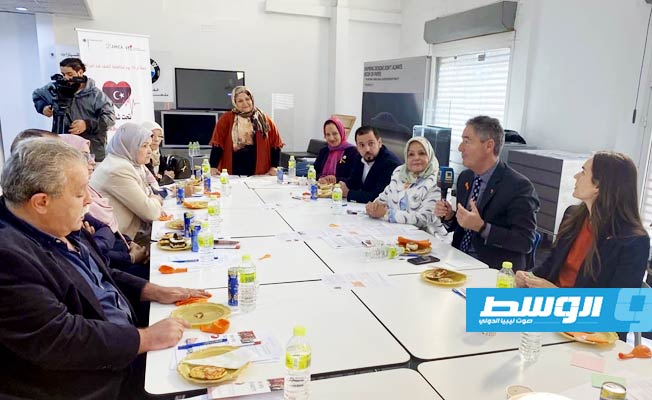 السفير الألماني لدى ليبيا يشارك في افتتاح حملة «16 يومًا» لمناهضة العنف ضد المرأة