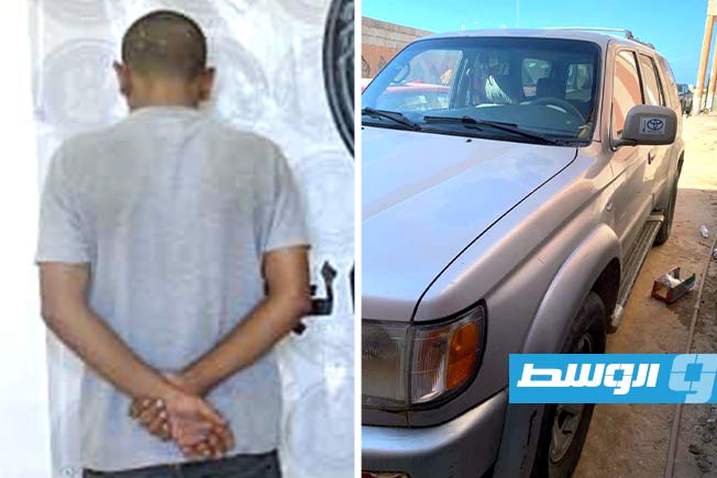 ضبط شاب سرق والدته وهددها بتفجير المنزل في درنة