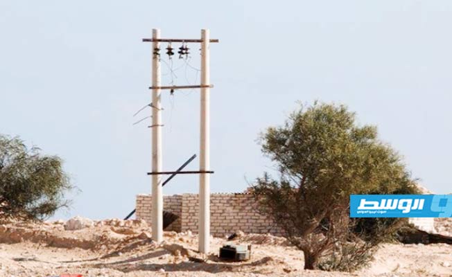 مجهولون يسرقون 600 متر من أسلاك الكهرباء في غرب زليتن